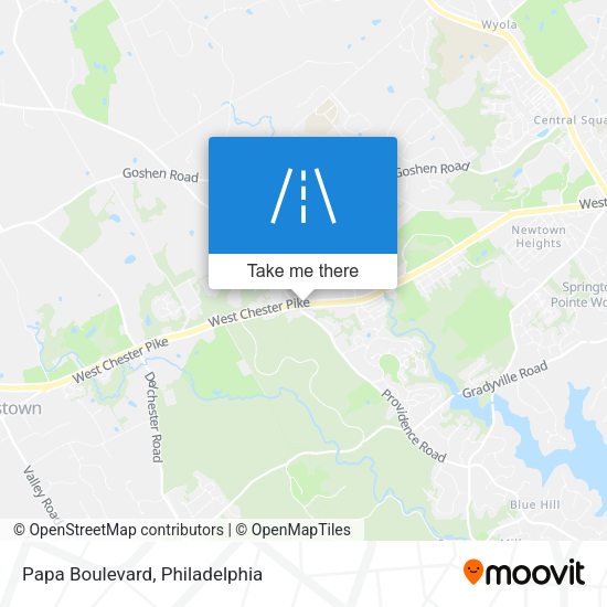 Papa Boulevard map