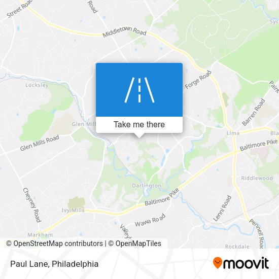 Mapa de Paul Lane