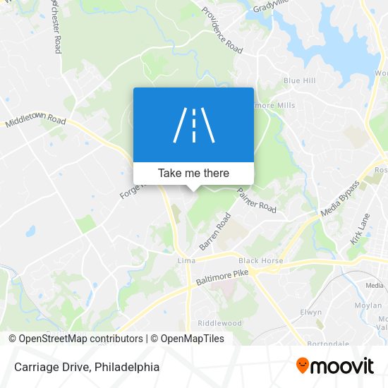 Mapa de Carriage Drive
