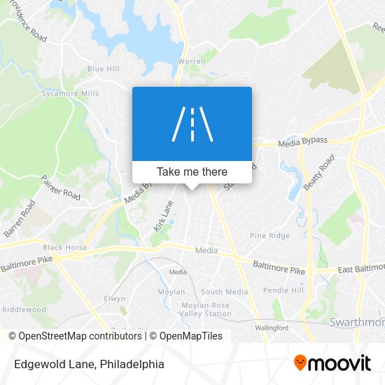 Mapa de Edgewold Lane