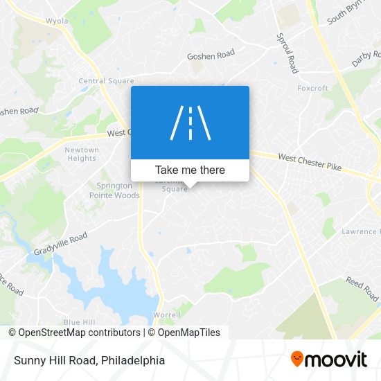 Mapa de Sunny Hill Road