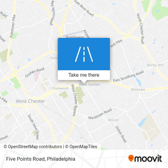 Five Points Road map