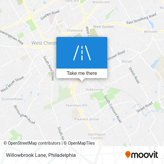 Willowbrook Lane map