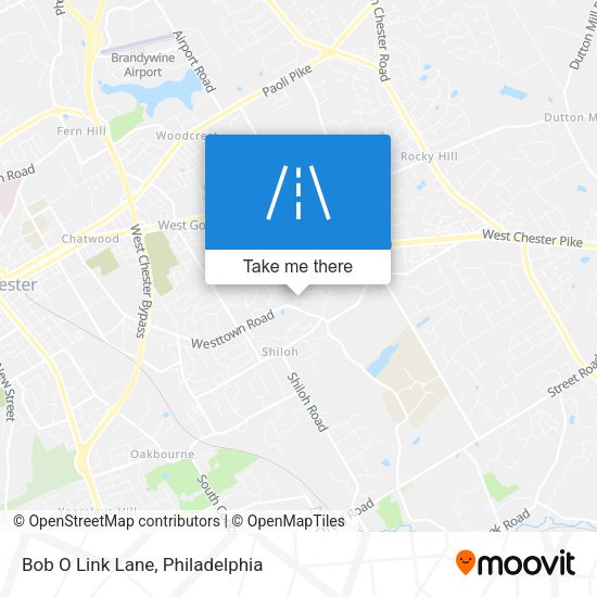 Bob O Link Lane map