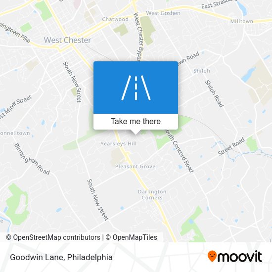 Mapa de Goodwin Lane
