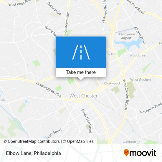Mapa de Elbow Lane