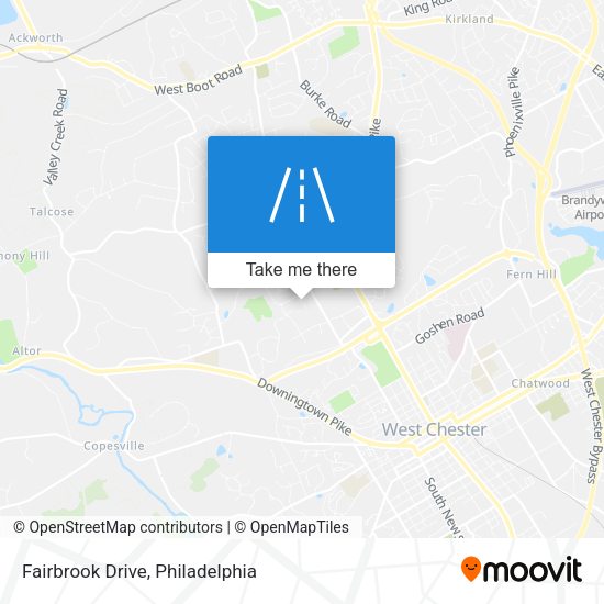 Mapa de Fairbrook Drive
