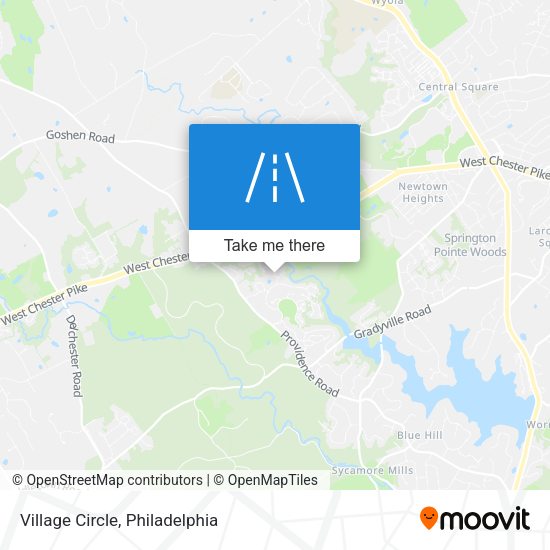Village Circle map