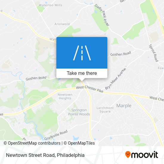 Newtown Street Road map