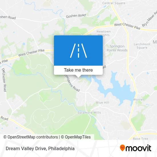 Dream Valley Drive map