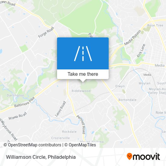 Williamson Circle map