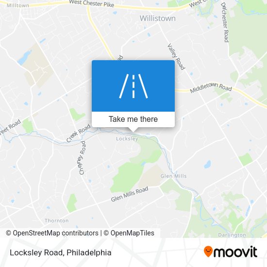 Mapa de Locksley Road