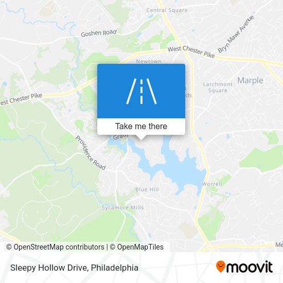 Sleepy Hollow Drive map