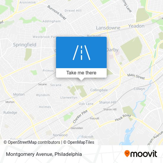 Mapa de Montgomery Avenue