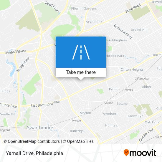 Mapa de Yarnall Drive