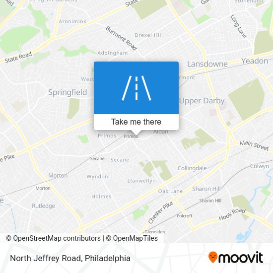 Mapa de North Jeffrey Road