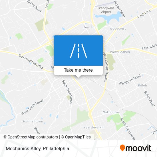 Mapa de Mechanics Alley