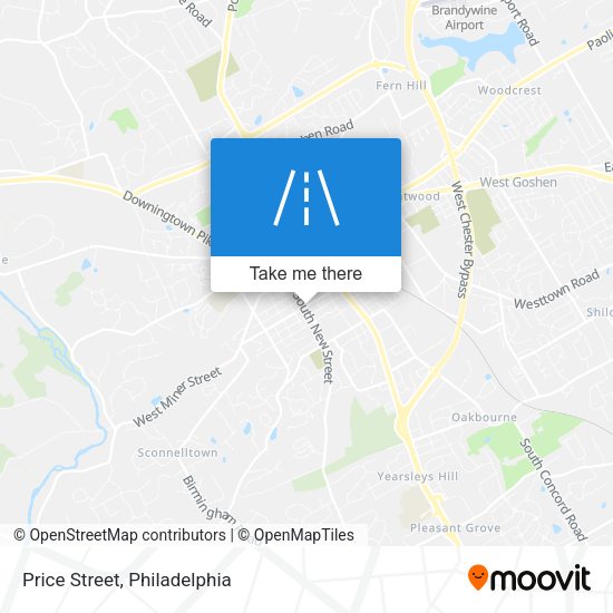Mapa de Price Street