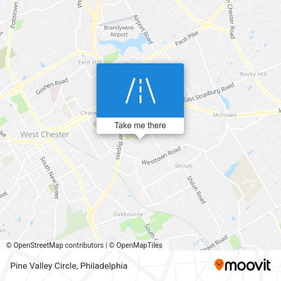Pine Valley Circle map