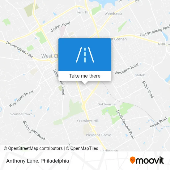 Anthony Lane map