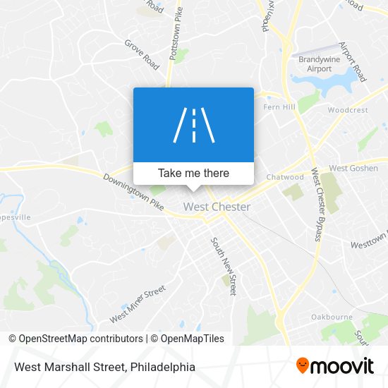 Mapa de West Marshall Street