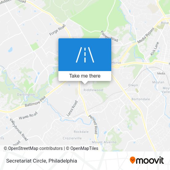 Secretariat Circle map