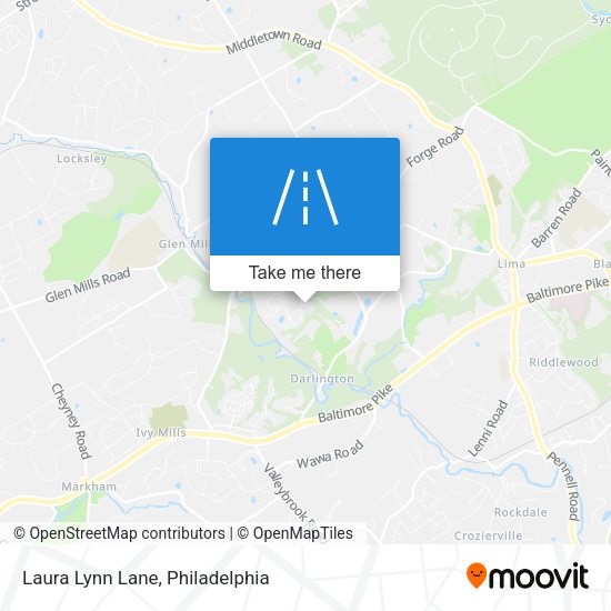 Laura Lynn Lane map