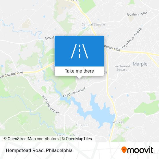 Mapa de Hempstead Road