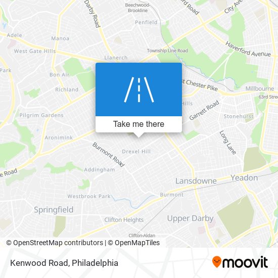 Mapa de Kenwood Road