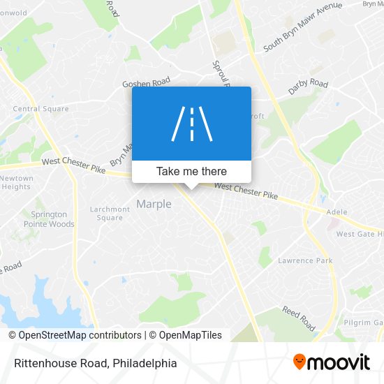 Mapa de Rittenhouse Road