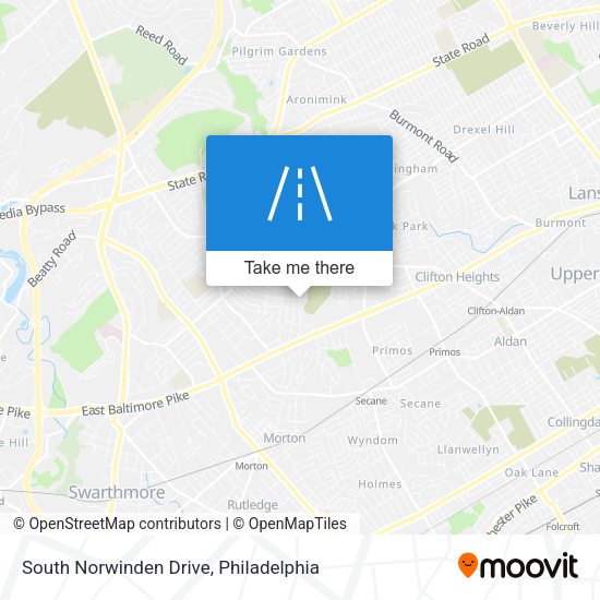 Mapa de South Norwinden Drive