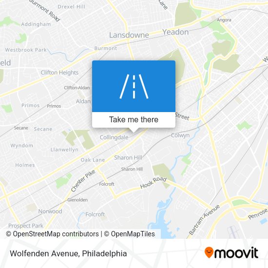 Wolfenden Avenue map