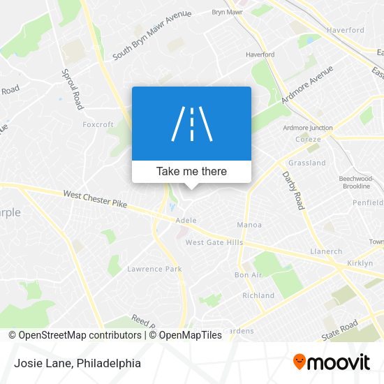 Mapa de Josie Lane