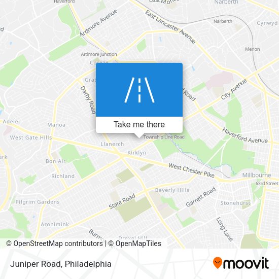 Mapa de Juniper Road