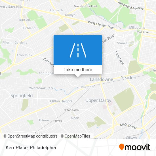 Mapa de Kerr Place