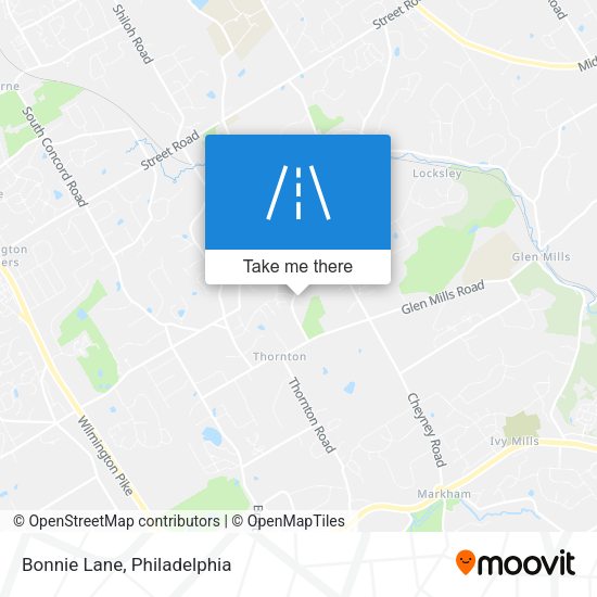 Mapa de Bonnie Lane