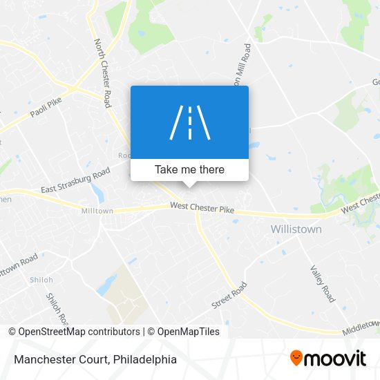 Manchester Court map