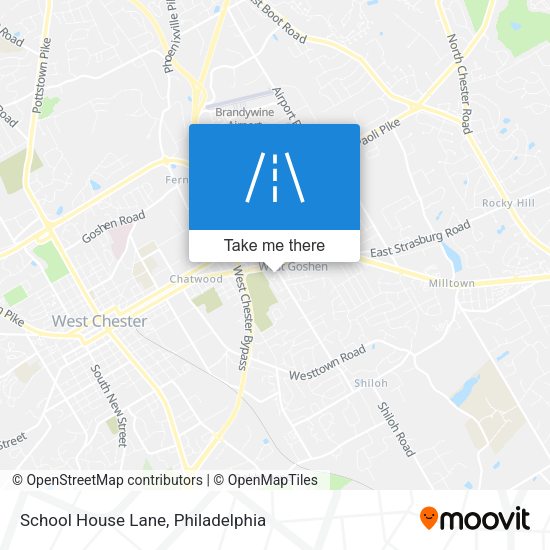 Mapa de School House Lane