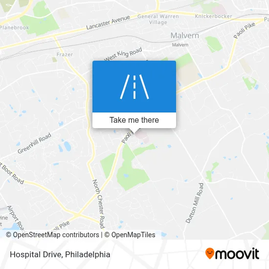 Hospital Drive map