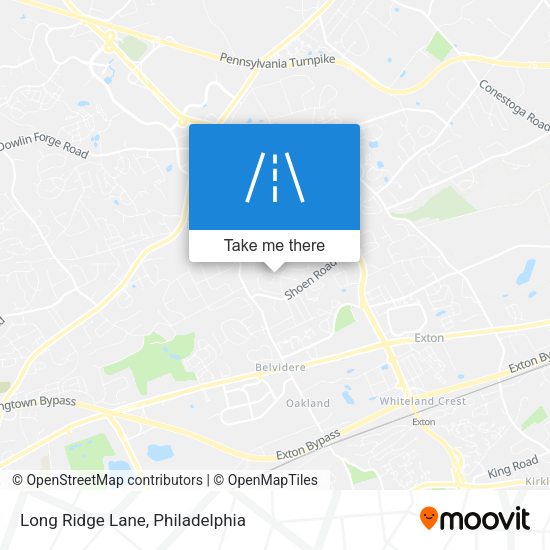 Mapa de Long Ridge Lane