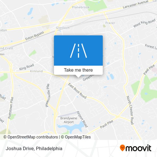 Mapa de Joshua Drive