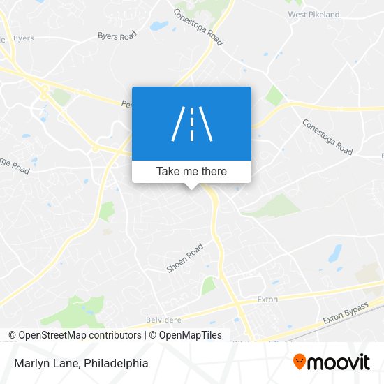 Mapa de Marlyn Lane