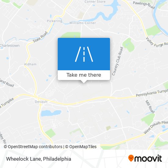 Mapa de Wheelock Lane