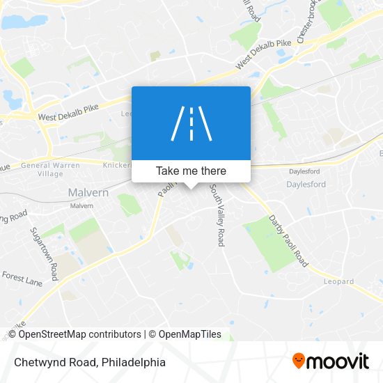 Mapa de Chetwynd Road