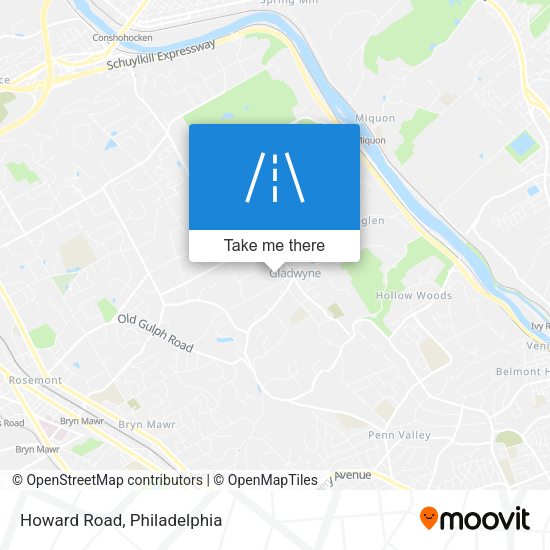Mapa de Howard Road