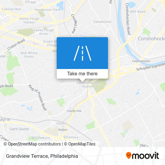 Grandview Terrace map