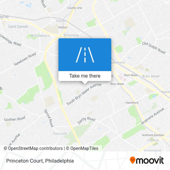 Princeton Court map