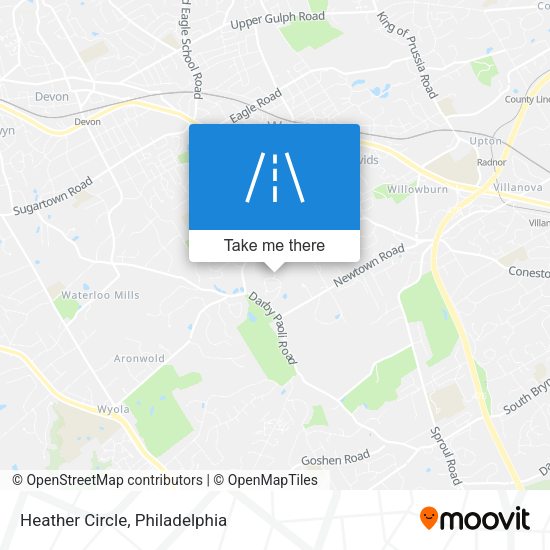 Mapa de Heather Circle