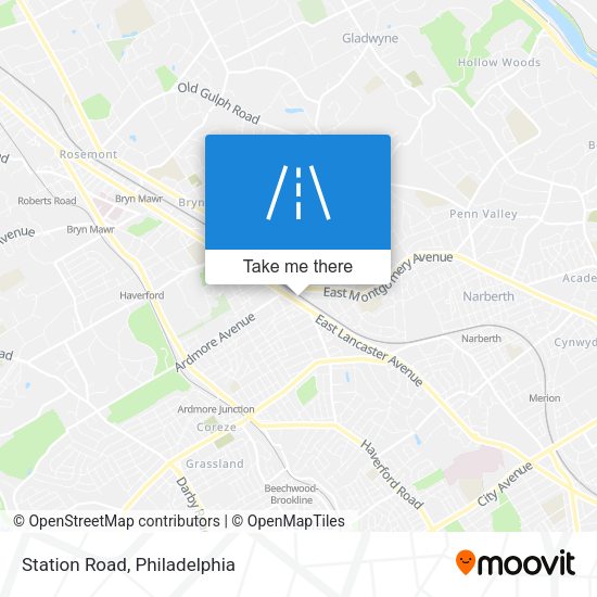 Mapa de Station Road