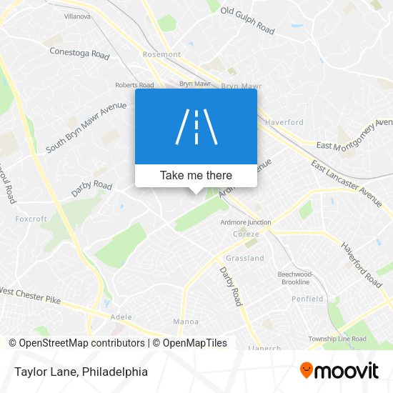 Mapa de Taylor Lane